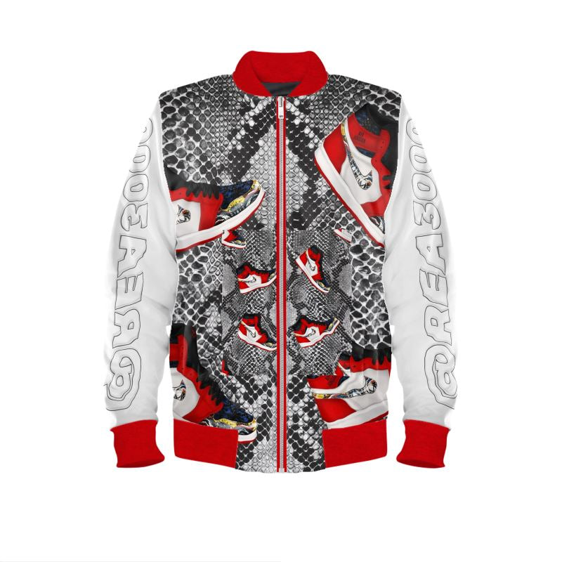 Red Solidarity Bomber Jacket